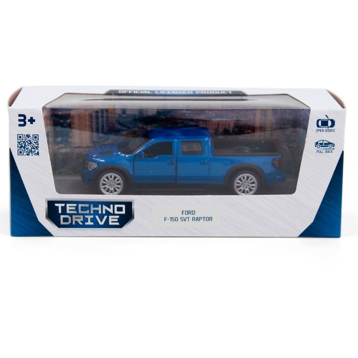 Автомодель TechnoDrive Ford F-150 SVT Raptor, синий (250263) - фото 11