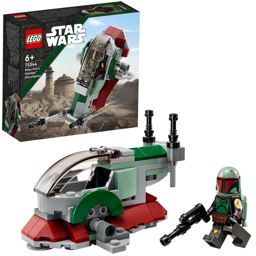 Конструктор LEGO Star Wars Зоряний мікровинищувач Боби Фетта, 85 деталей (75344 - фото 3