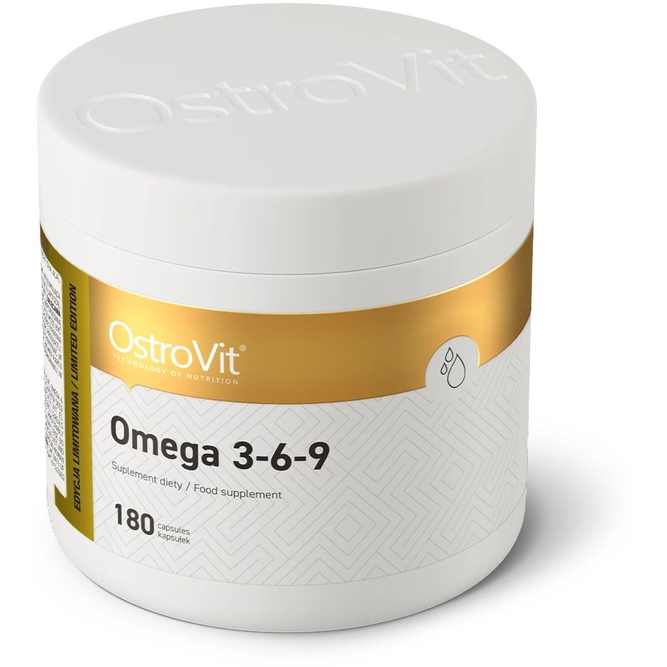 Жирные кислоты OstroVit Omega 3-6-9, 180 капсул - фото 2