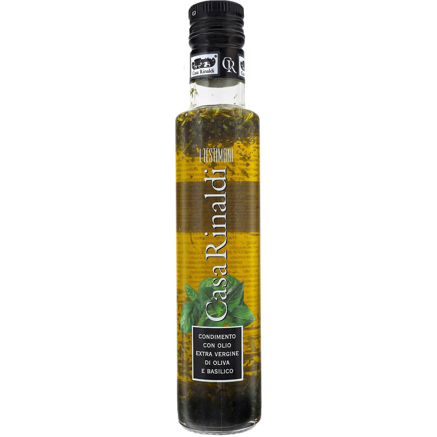 Оливковое масло Casa Rinaldi E.V. с базиликом 250 мл (432648) - фото 1
