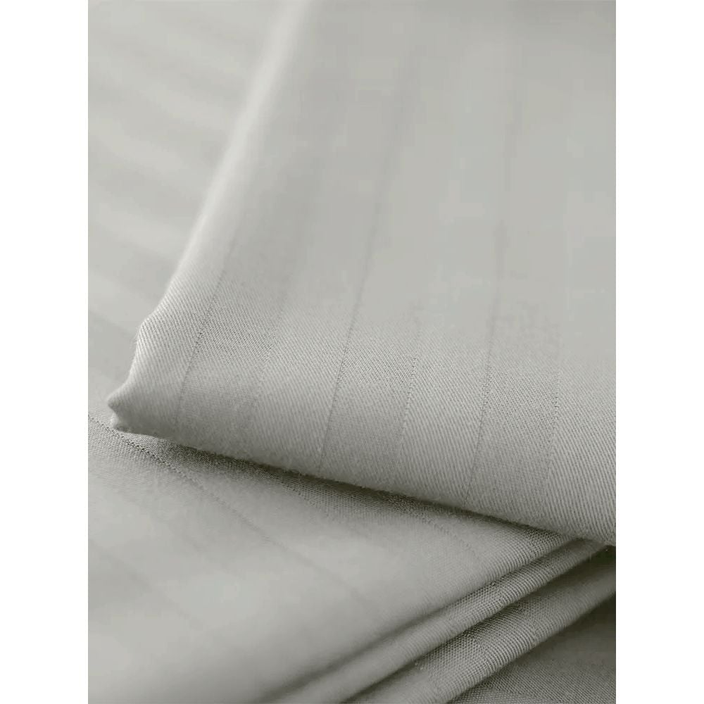 Комплект постільної білизни LightHouse Sateen Stripe Grey євростандарт сірий (603609_2,0) - фото 2