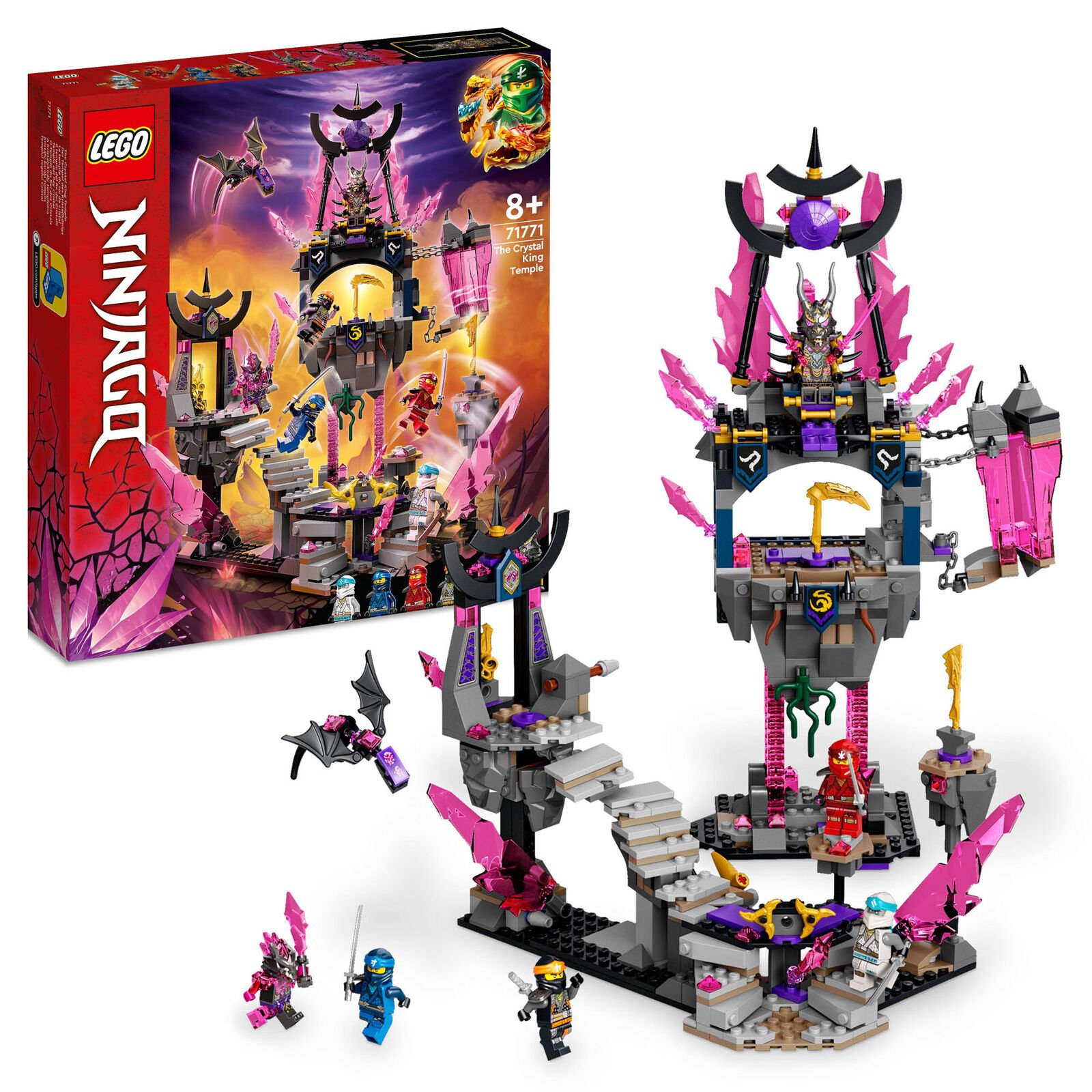 Конструктор LEGO Ninjago Храм Кришталевого Короля, 703 деталі (71771) - фото 3