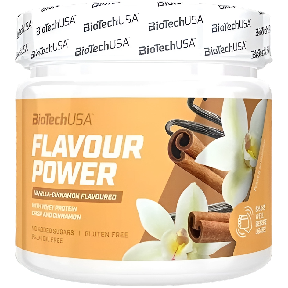 Подсластитель BiotechUSA Flavour Power Vanilla-cinnamon 160 г - фото 1