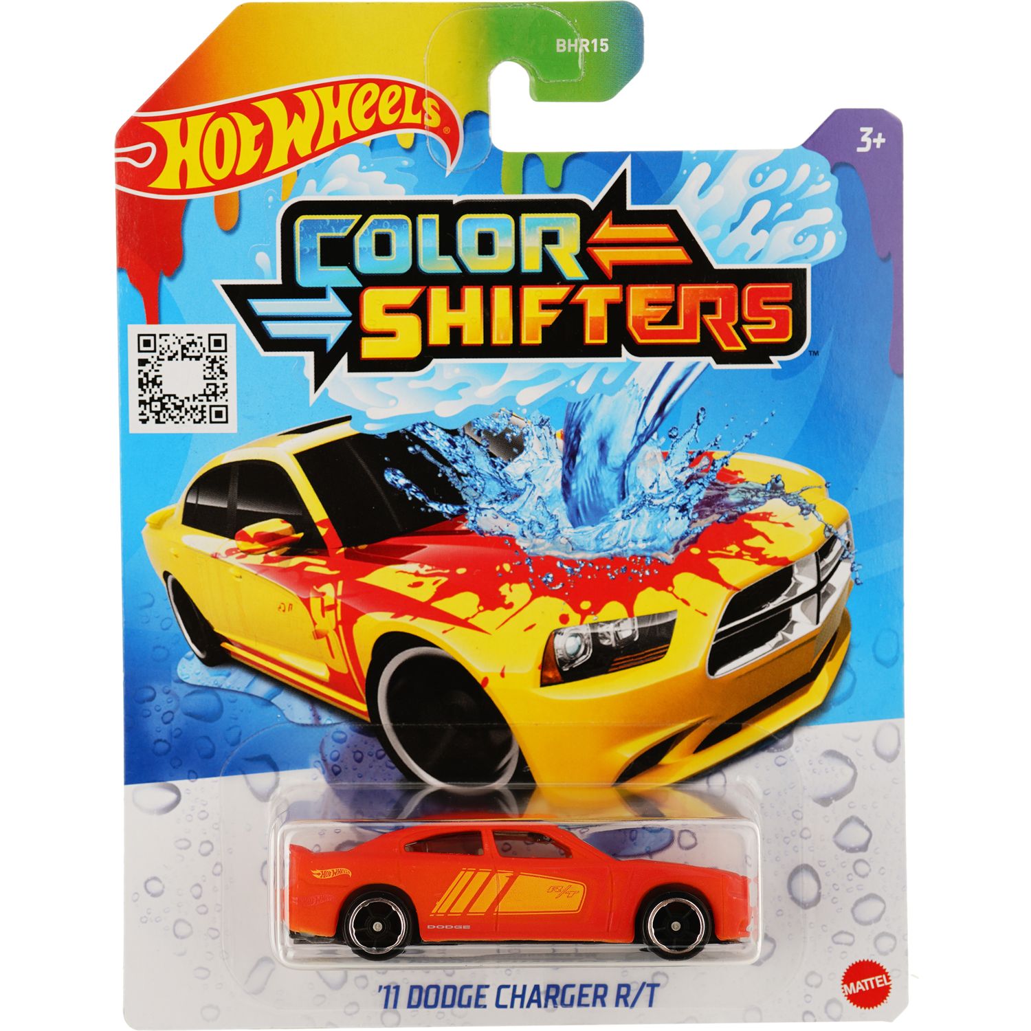 Машинка Hot Wheels Изменения цвета 11 Dodge Charger R/T (BHR15) - фото 1