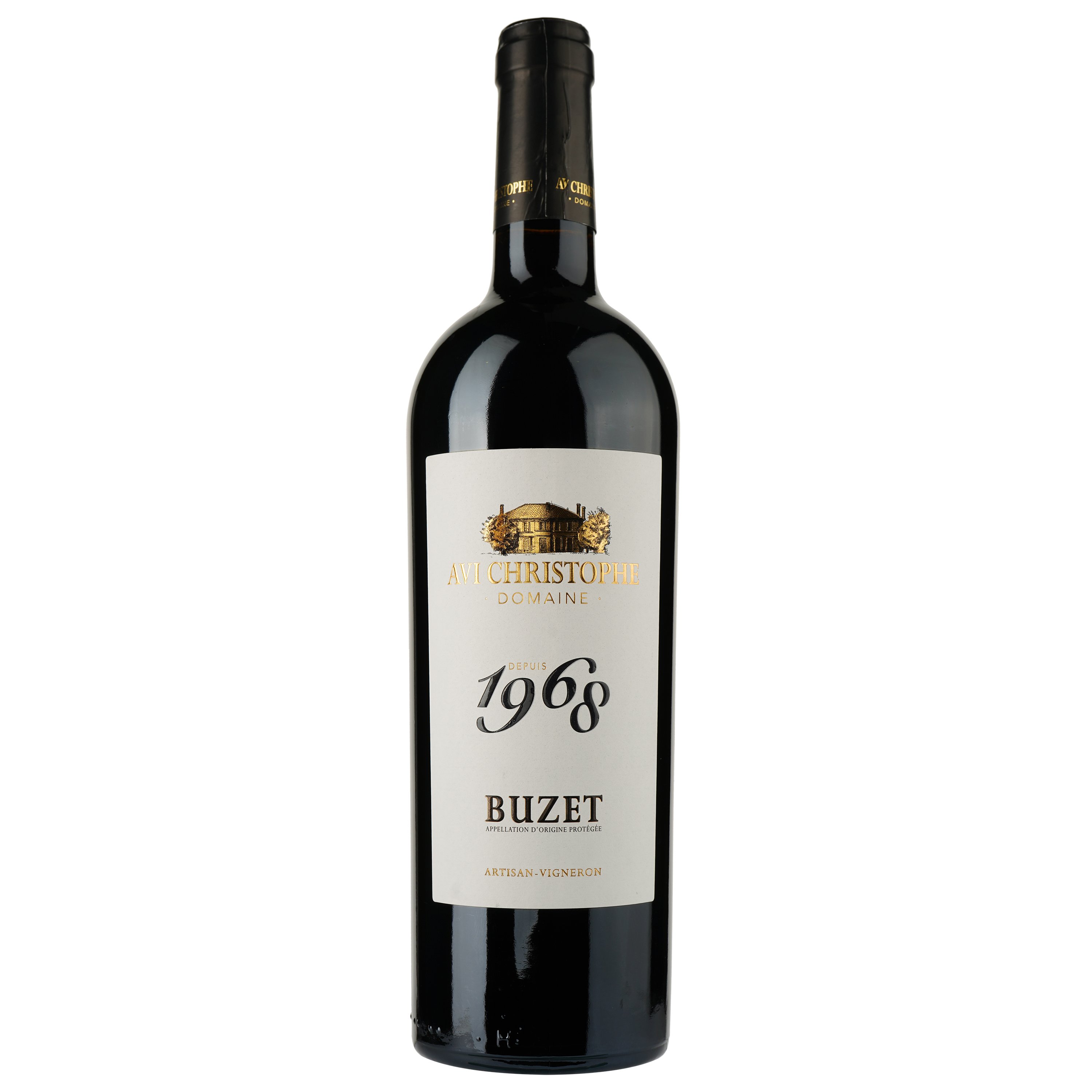 Вино Domaine Avi Christophe 2020 AOP Buzet, червоне, сухе, 0.75 л - фото 1