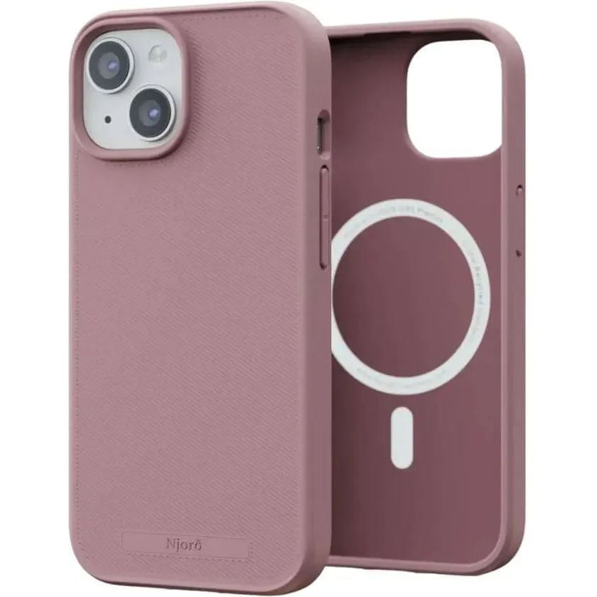 Чехол-накладка Njord 100% GRS MagSafe Case Pink Blush для iPhone 15 - фото 1