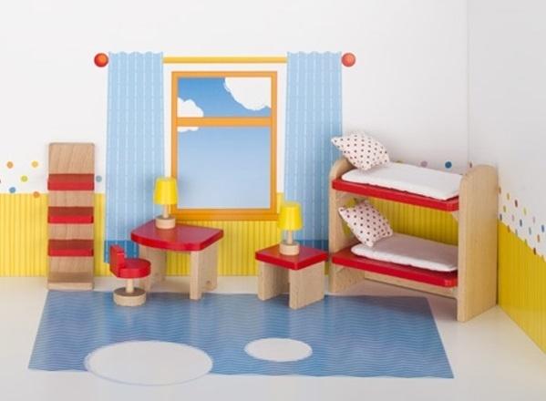 Набір для ляльок Goki Меблі для дитячої кімнати, 11 предметів (51719G) - фото 2