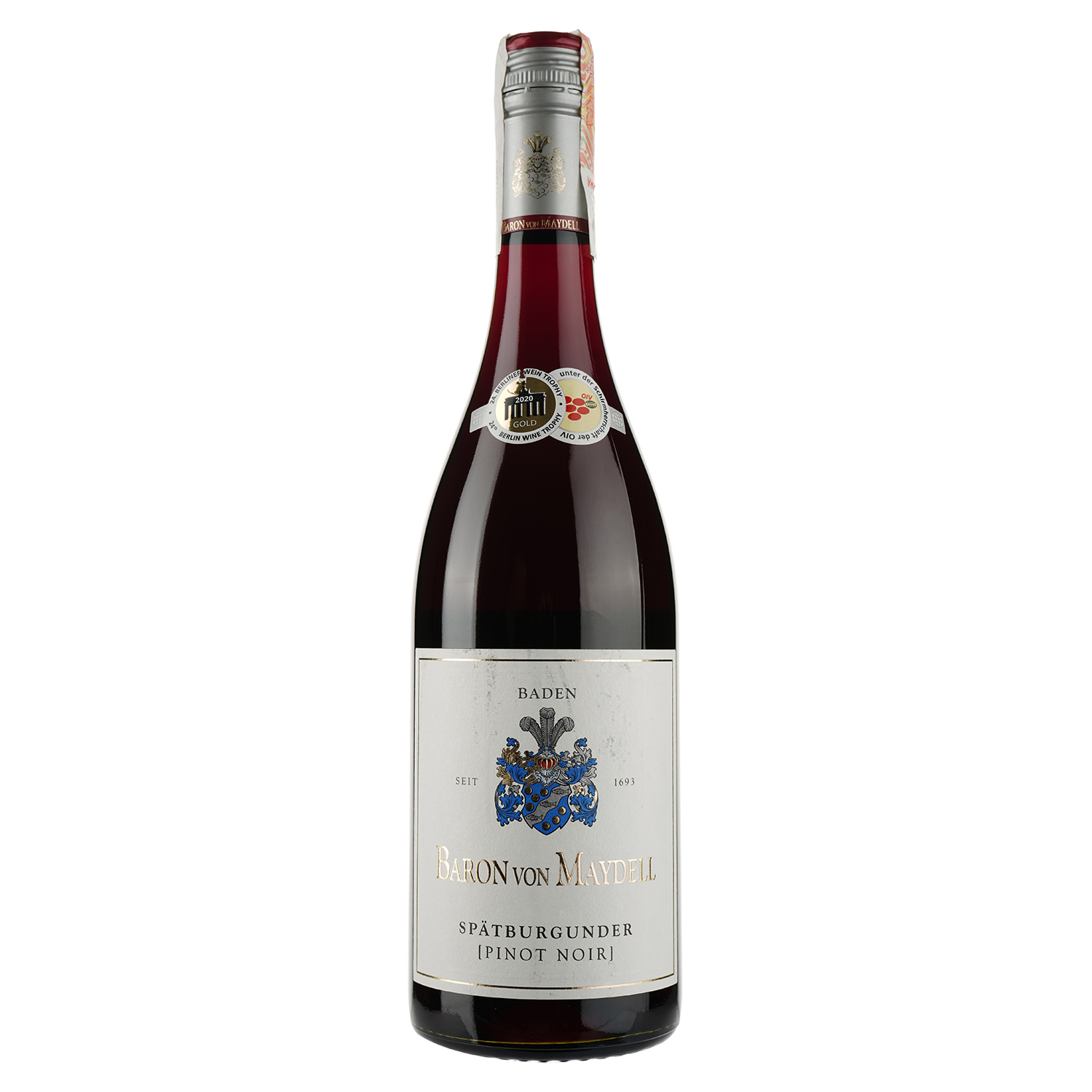 Вино Baron von Maydell Spatburgunder, красное, сухое, 13%, 0,75 л (37564) - фото 1