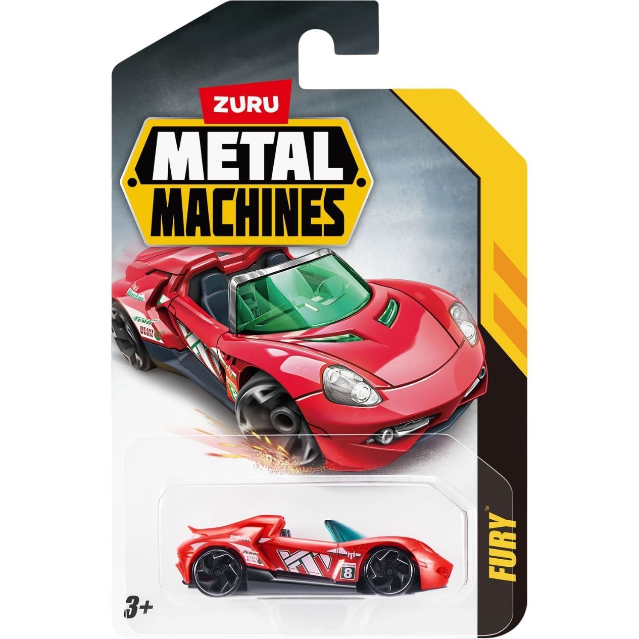 Автомодель Zuru Metal Machines Cars Fury (6708) - фото 2
