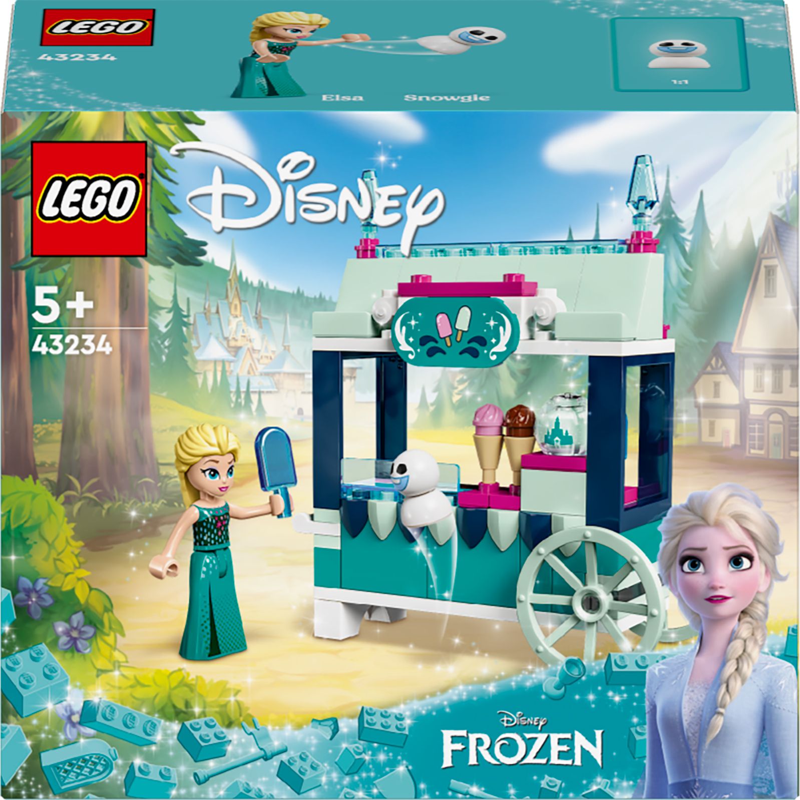 Конструктор LEGO Disney Princess Крижані ласощі Ельзи 82 деталі (43234) - фото 1
