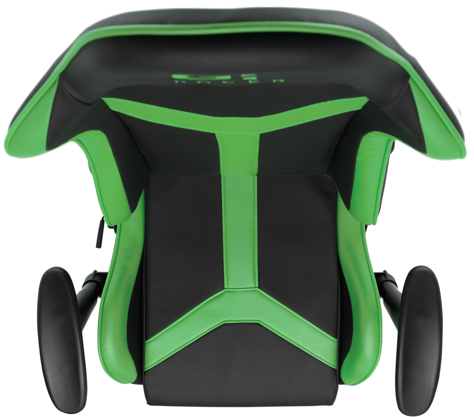 Геймерське крісло GT Racer чорне із зеленим (X-2527 Black/Green) - фото 10