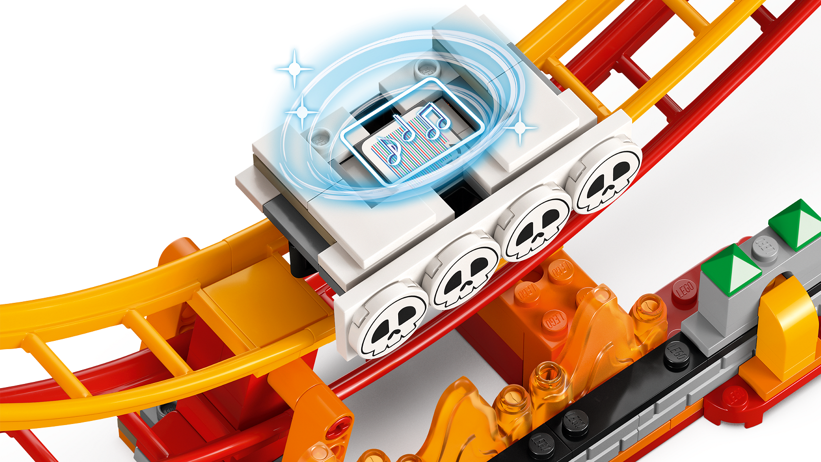 Конструктор LEGO Super Mario Lava Wave Ride, 218 деталей (71416) - фото 3
