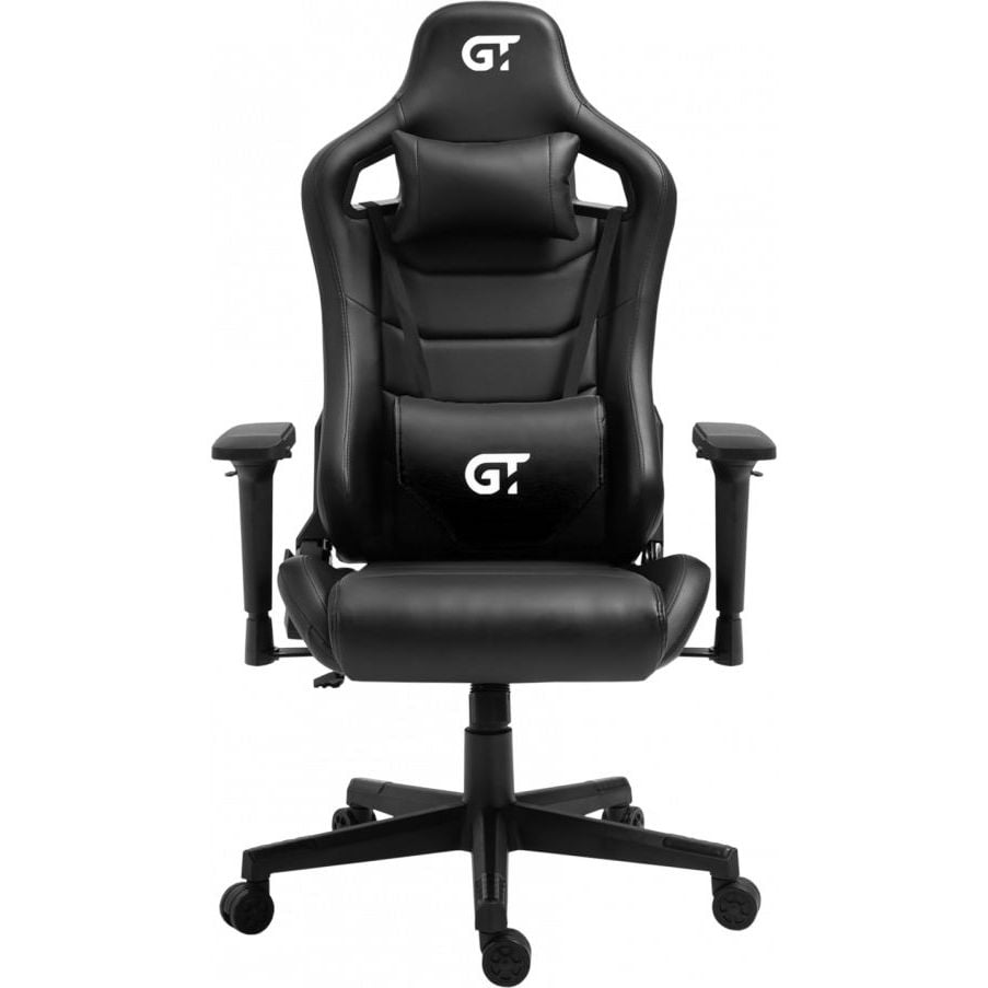Геймерское кресло GT Racer черное (X-5110 Black) - фото 1