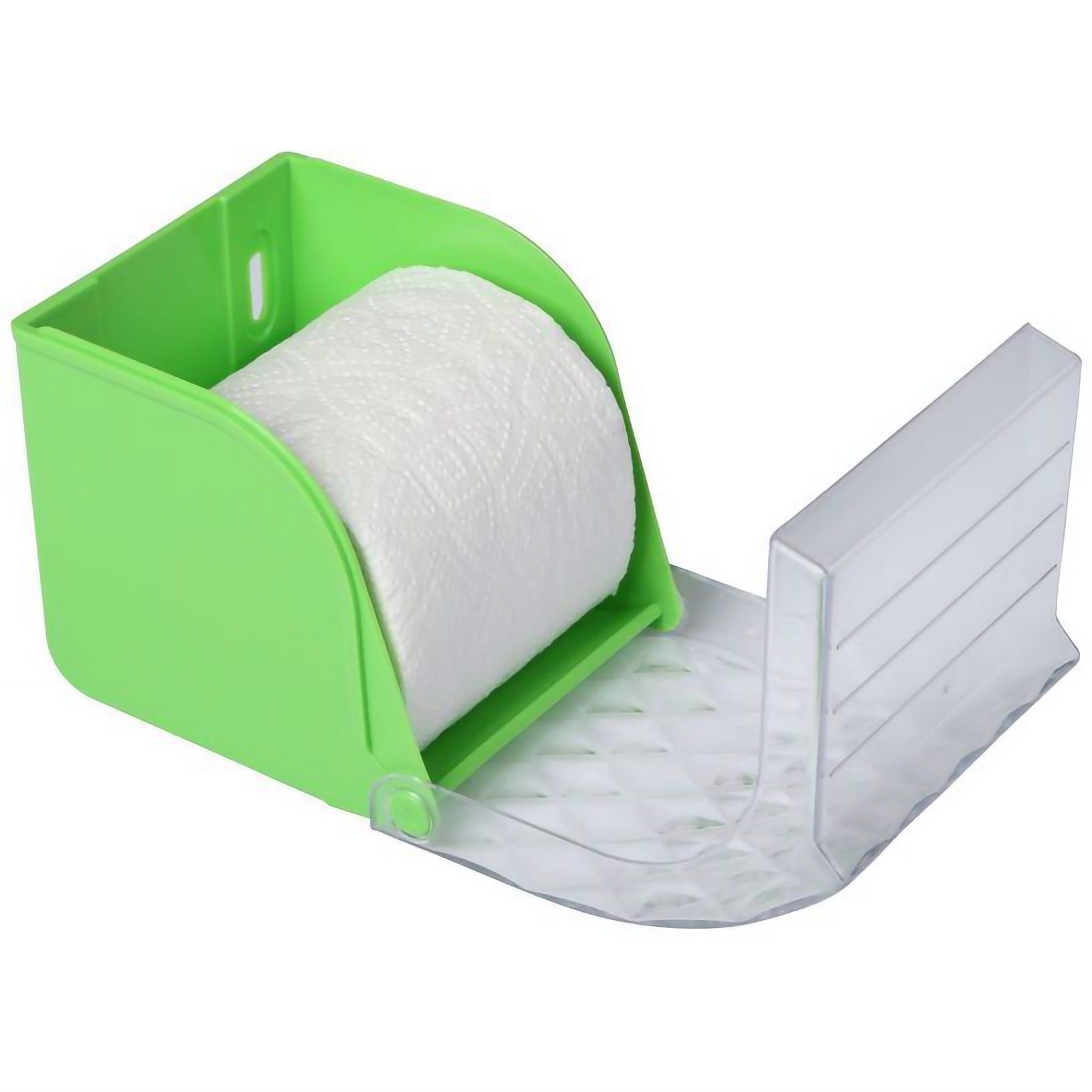 Тримач для туалетного паперу Volver Crystal GR, зелений (10201GR) - фото 2
