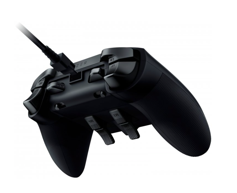 Дротовий геймпад Razer Wolverine Ultimate Xbox One Controller RGB, чорний (RZ06-02250100-R3M1) - фото 2