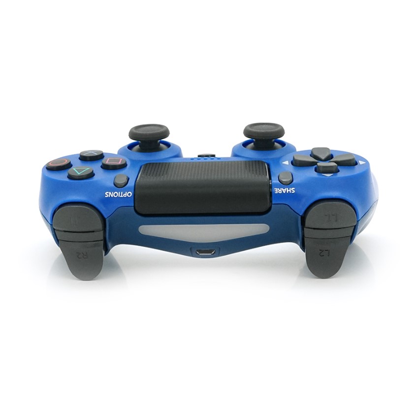 Геймпад джойстик Doubleshock Wireless PS4 Double Motor Vibration DualShock 4 Blue - фото 2