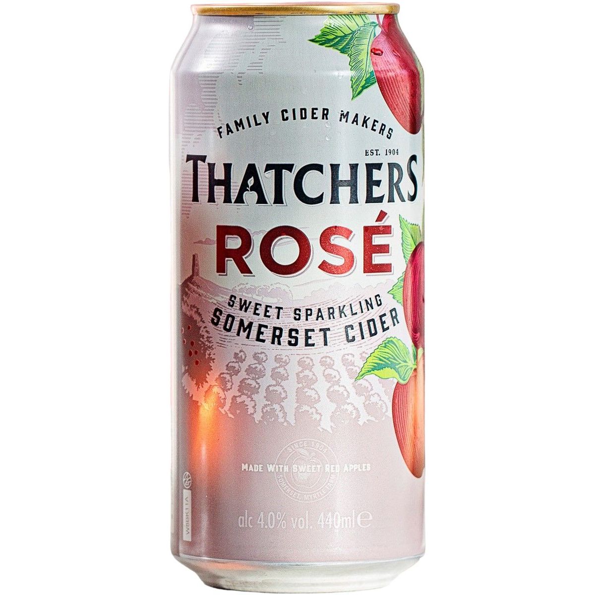 Сидр Thatchers Rose, 4%, 0,44 л, ж/б - фото 1
