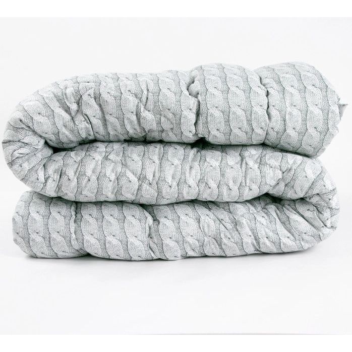 Одеяло силиконовое Руно Grey Braid, 205х140 (Р321.52_Grey Braid) - фото 4