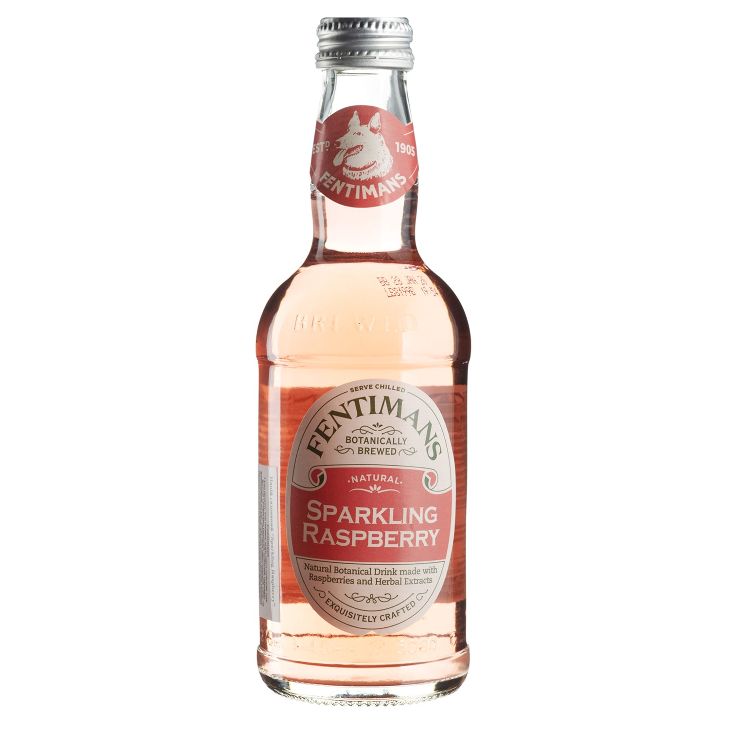 Напиток Fentimans Sparkling Raspberry безалкогольный 275 мл - фото 1