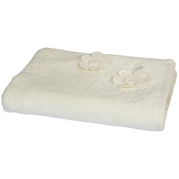 Полотенце Romeo Soft Talia, 140х70 см, молочный (1534) - фото 1
