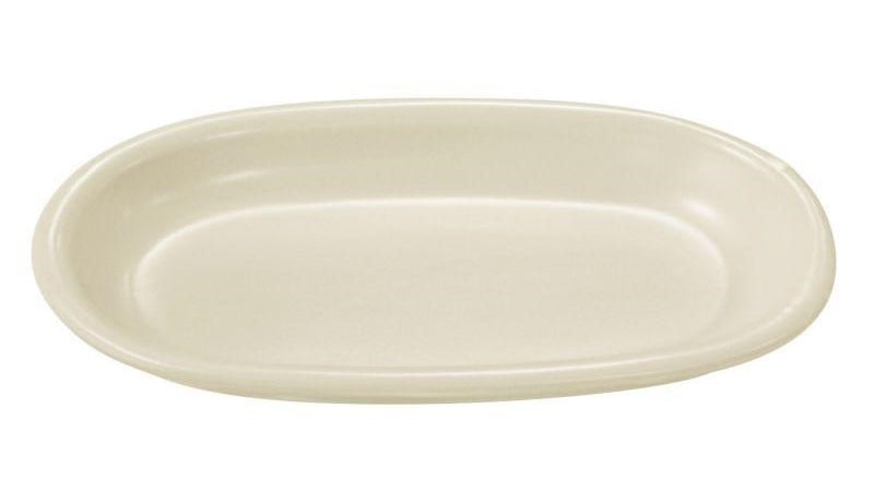 Блюдо овальное Keramia Крем, 19×12×2.6 см (24-237-072) - фото 1