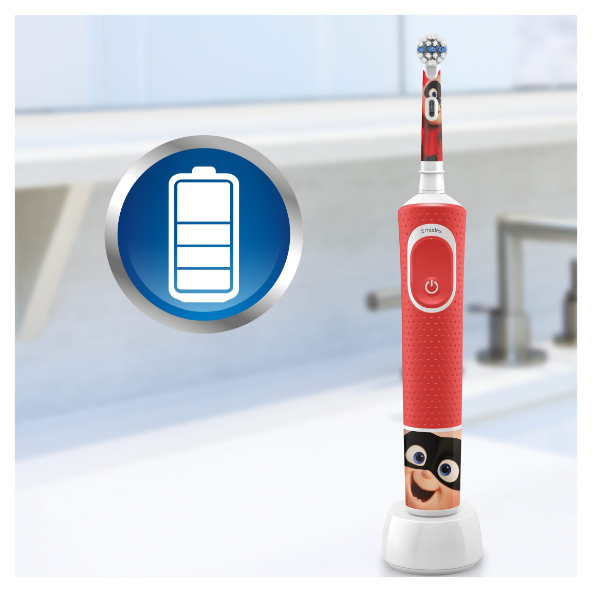 Электрическая зубная щетка Oral-B Kids Лучшие мультфильмы Pixar - фото 4