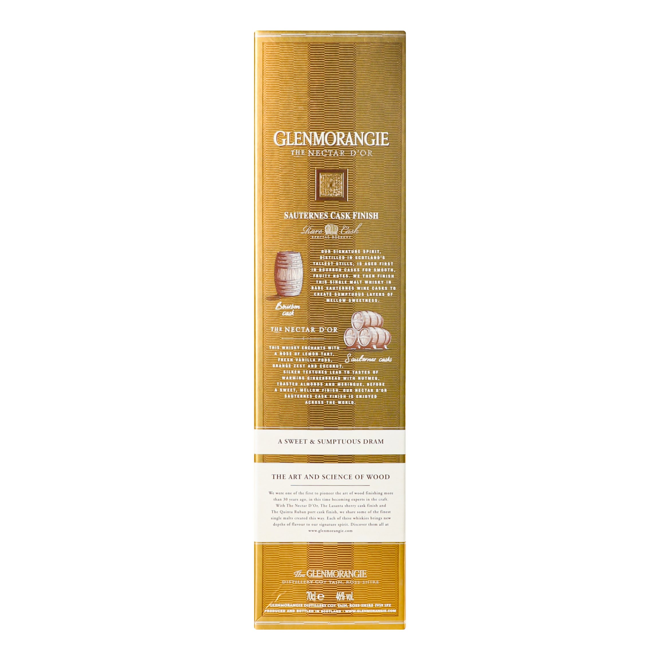 Віскі Glenmorangie Nectar d'Or 46% 0.7 л, у подарунковому пакуванні (374925) - фото 6
