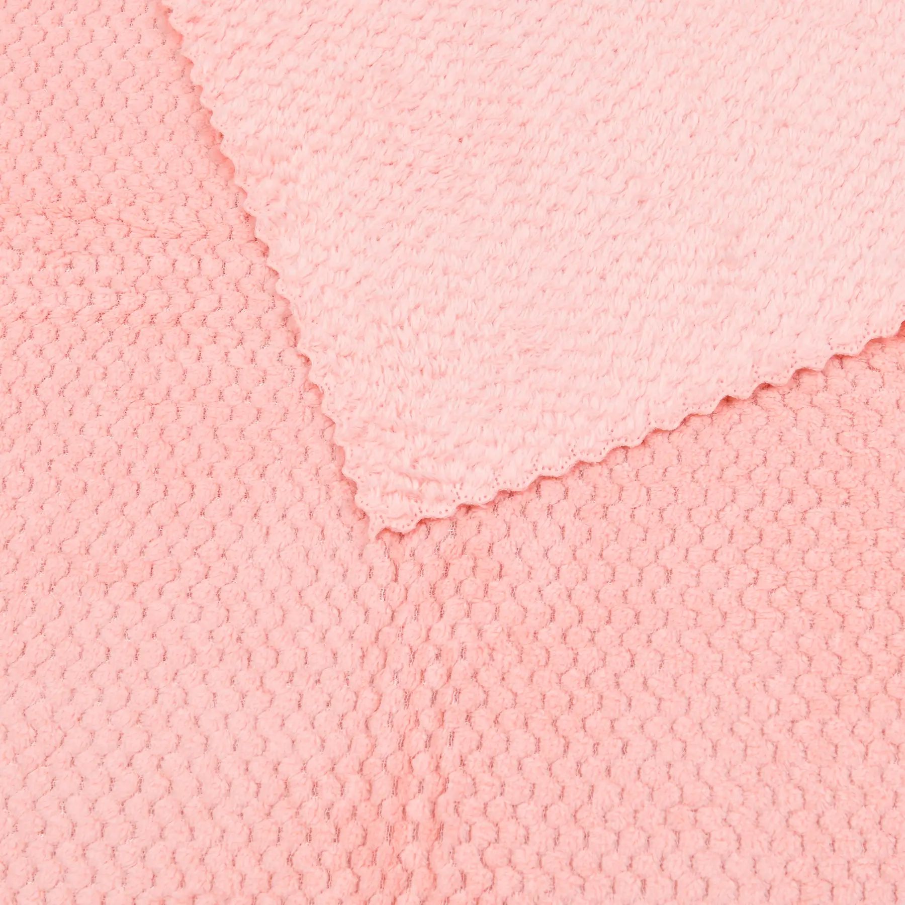Комплект рушників Supretto Кораловий оксамит 6 шт. рожевий (84710003) - фото 3