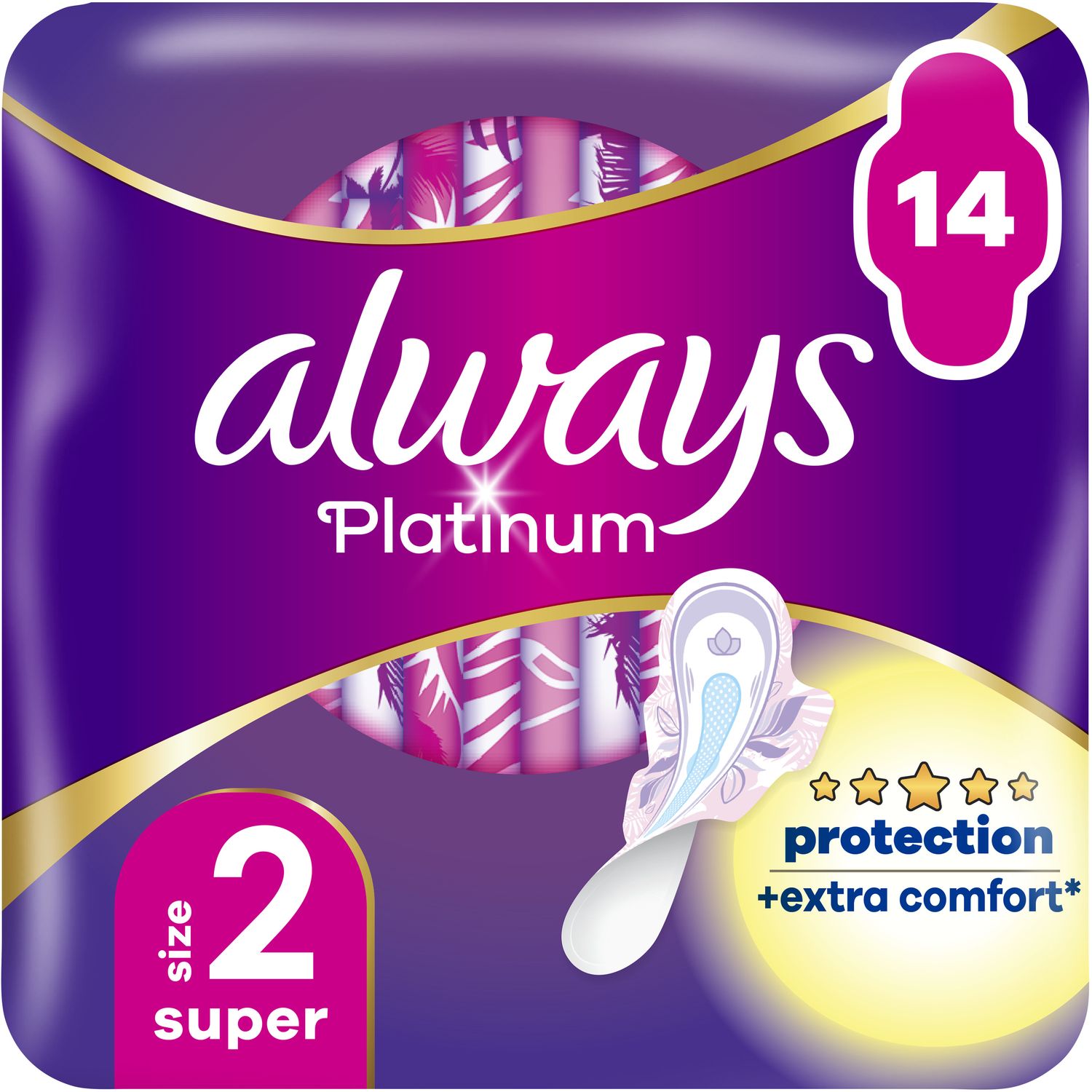 Гигиенические прокладки Always Platinum Super Duo 14 шт. - фото 1