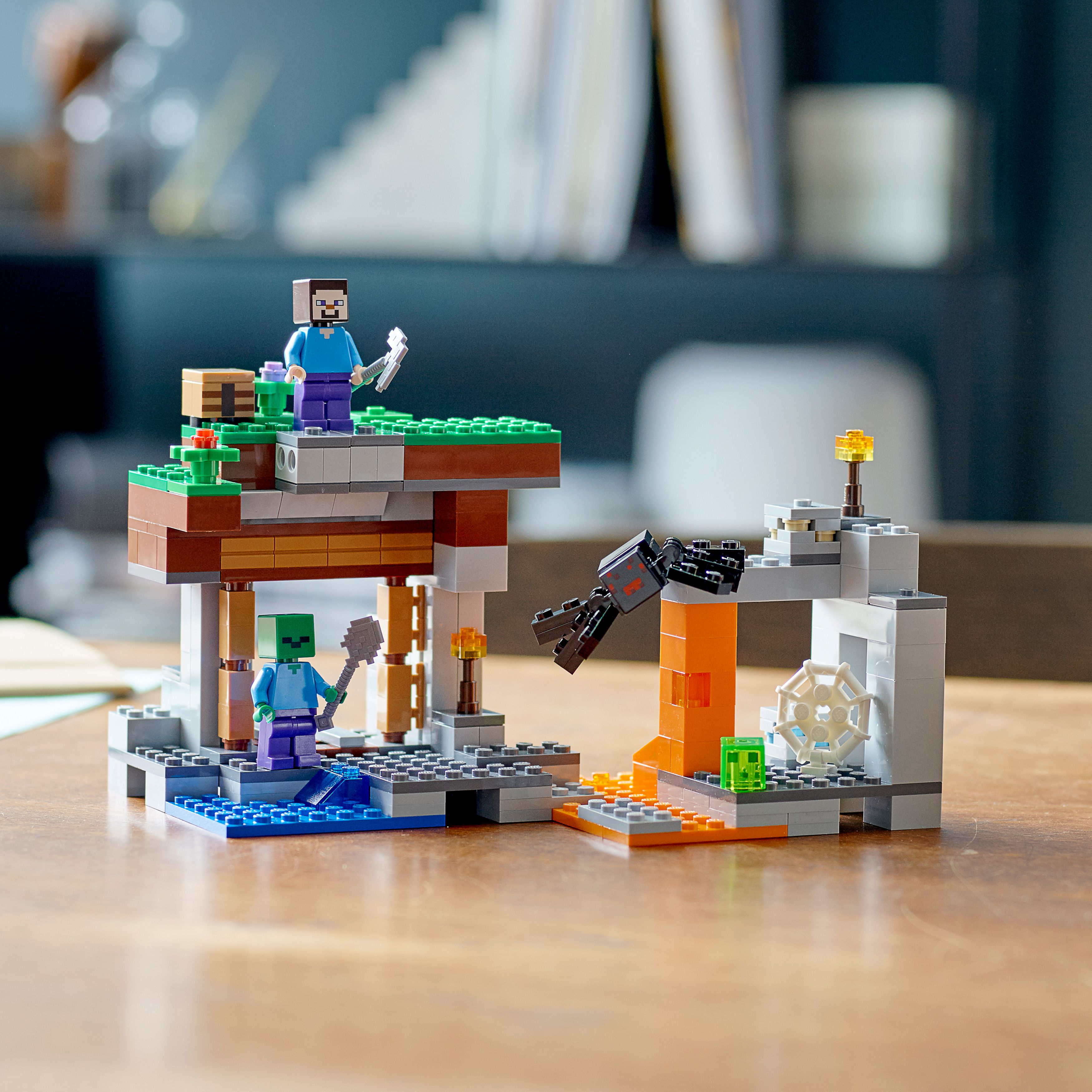 Конструктор LEGO Minecraft Закинута шахта, 248 деталей (21166) - фото 5