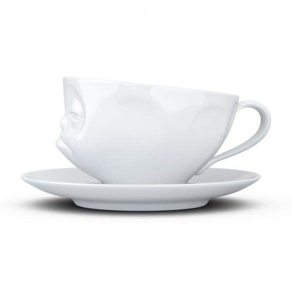 Чашка з блюдцем для кави Tassen Гальмо 200 мл, порцеляна (TASS14501/TA) - фото 4