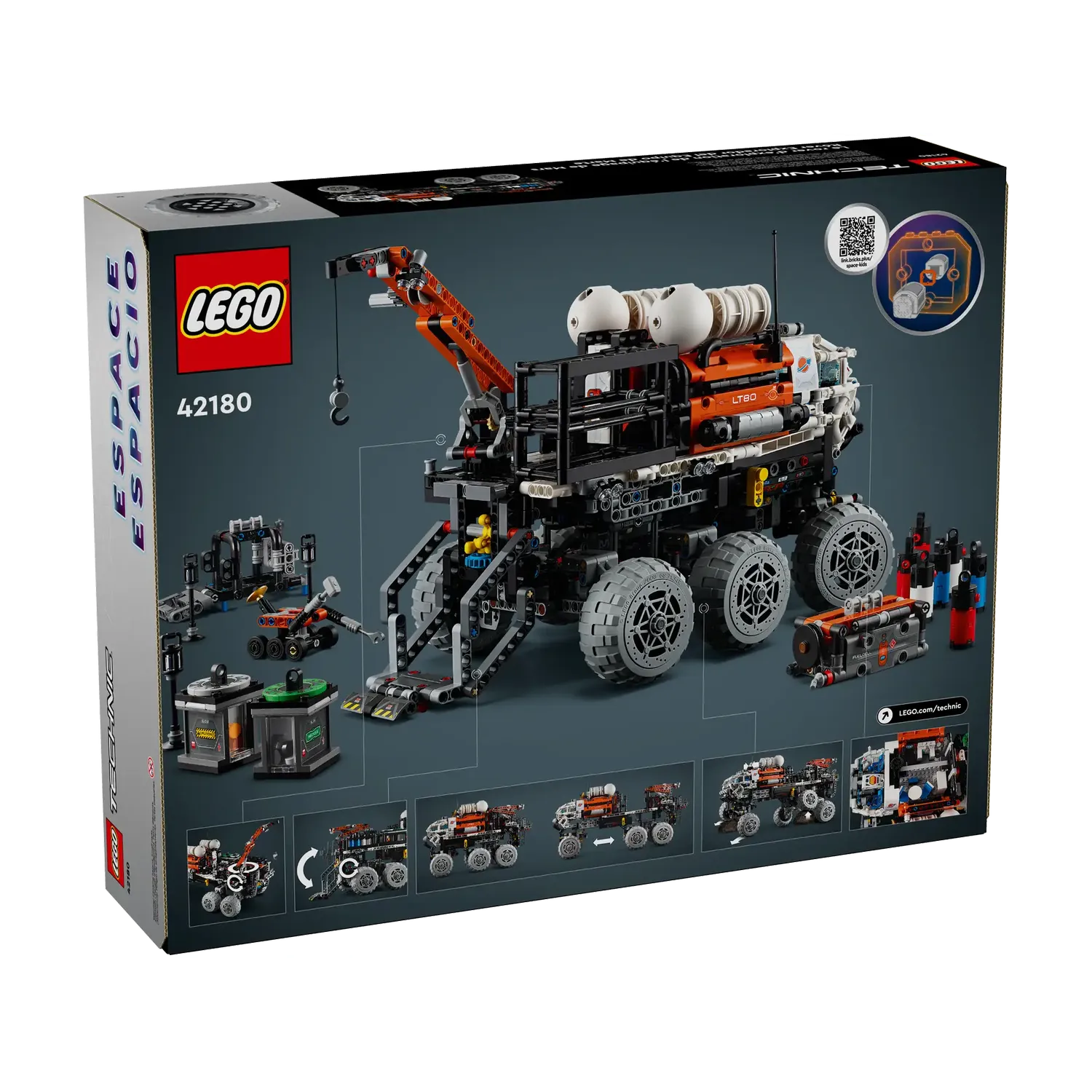 Конструктор LEGO Technic Марсохід команди дослідників 1599 деталей (42180) - фото 8