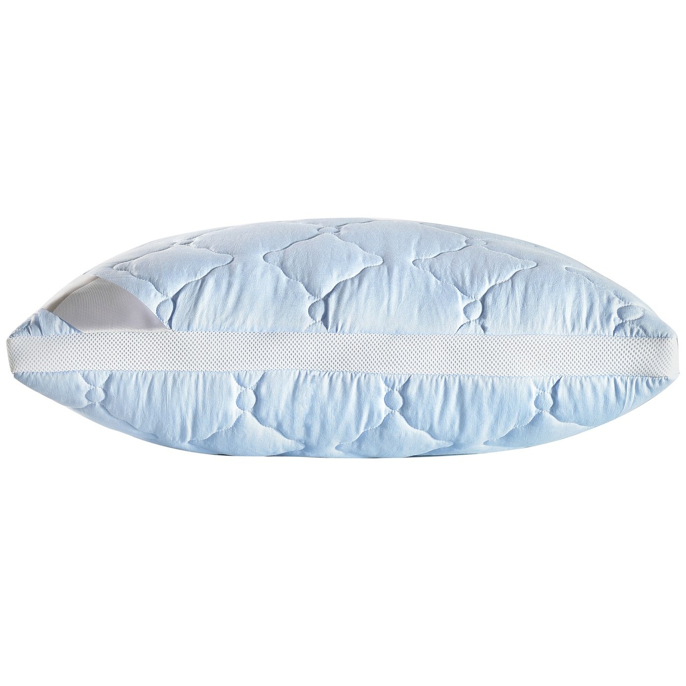 Подушка антиаллергенная Ideia Present, с дышащим бортом, 70х50 см (8-34529 лаванда) - фото 1