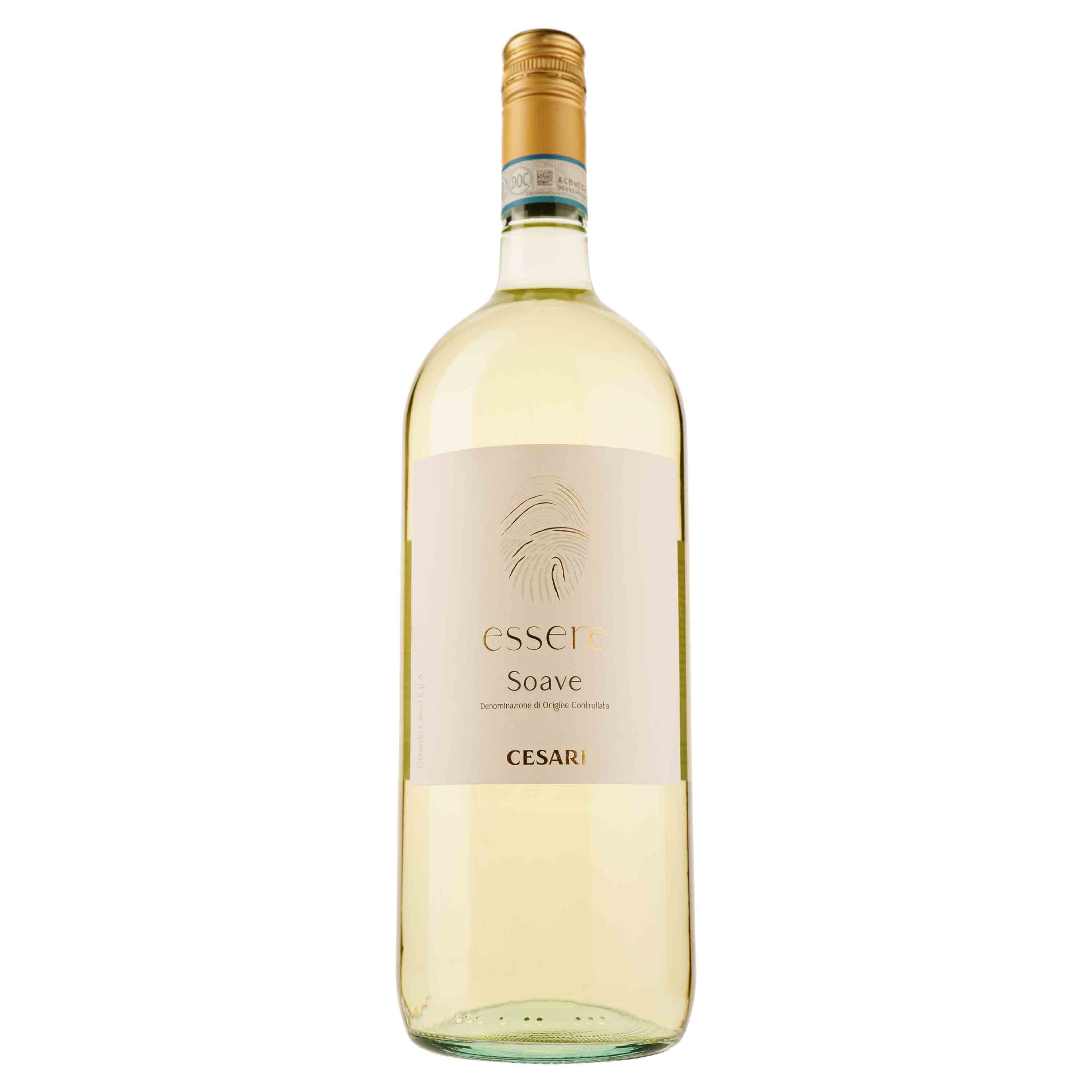 Вино Cesari Soave Essere, белое, сухое, 11,5%, 1,5 л (Q2452) - фото 1