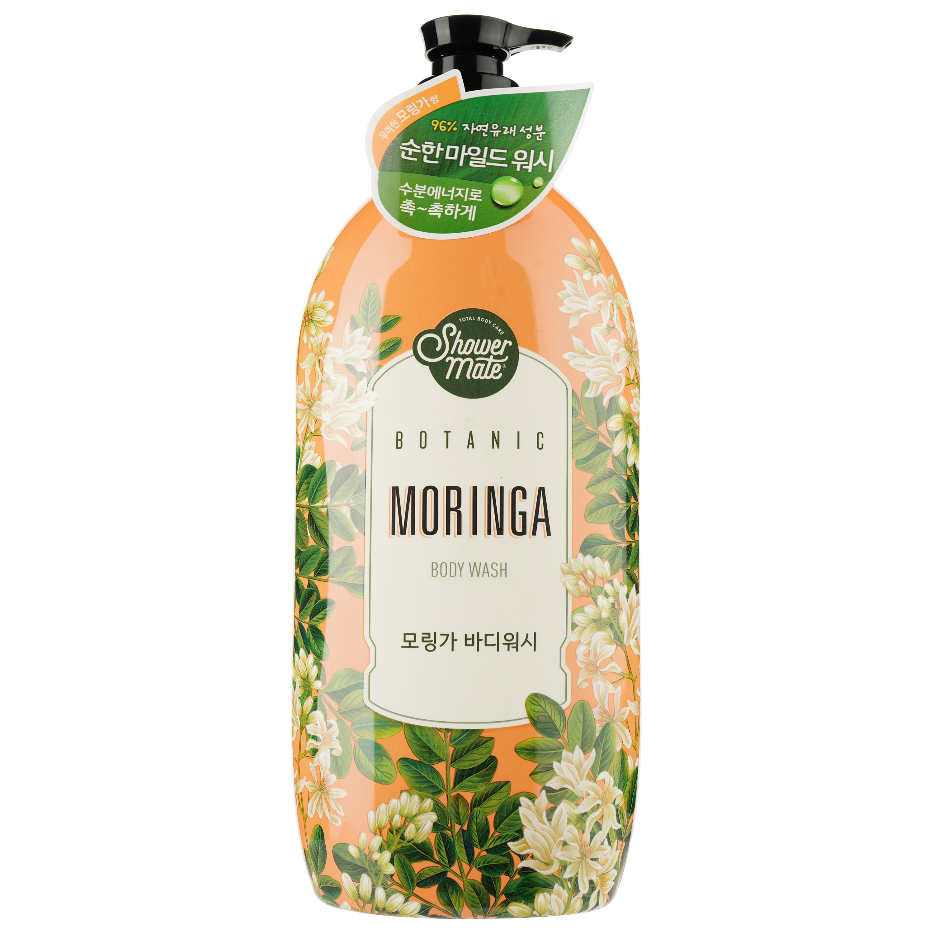 Гель для душа Shower Mate Botanic Terrace Moringa Bodywash Ботаническая терраса Моринга, 1,2 л - фото 1