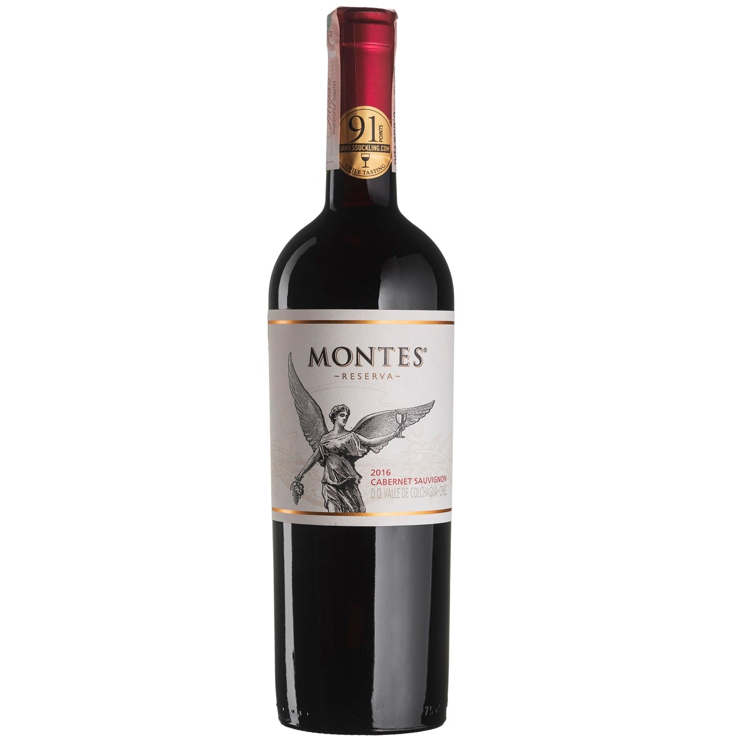 Вино Montes Cabernet Sauvignon Reserva, красное, сухое, 14%, 0,75 л (5329) - фото 1
