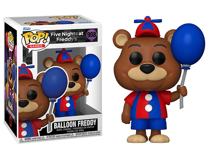 Фигурка Funko Pop Фанко Поп Nights at Freddy's Balloon Freddy Пять ночей с Фредди 10 см FP NF F 908 - фото 2