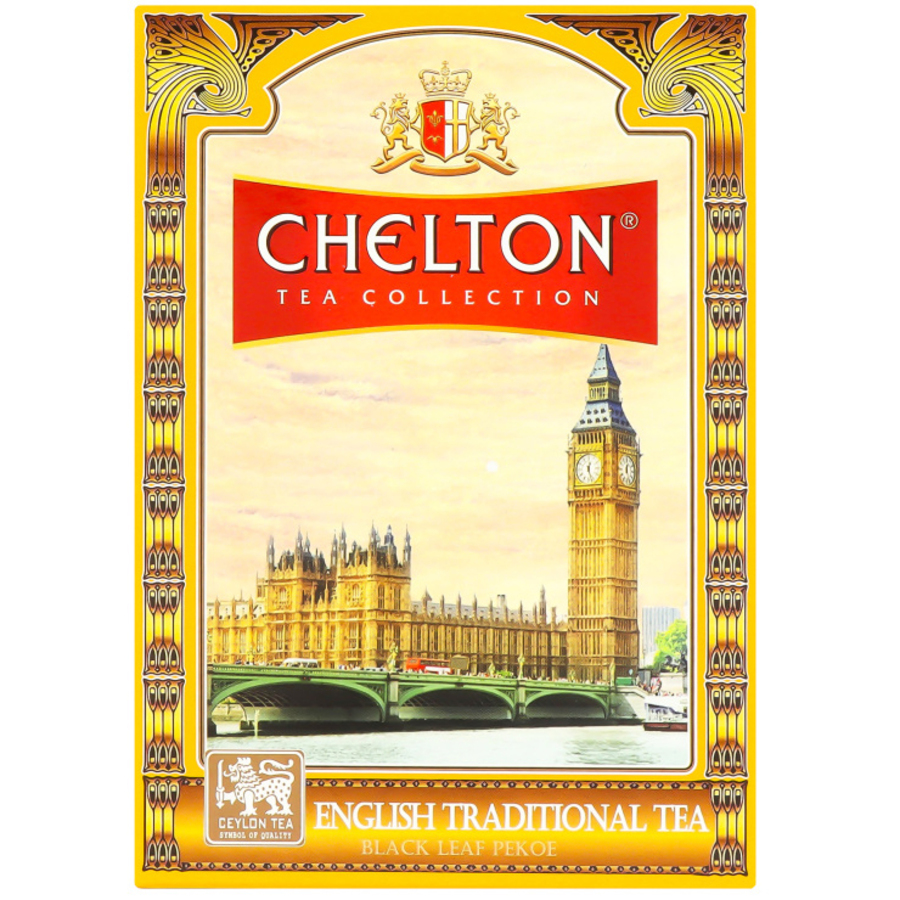 Чай чорний Chelton English Traditional крупнолистовий 100 г (193274) - фото 1