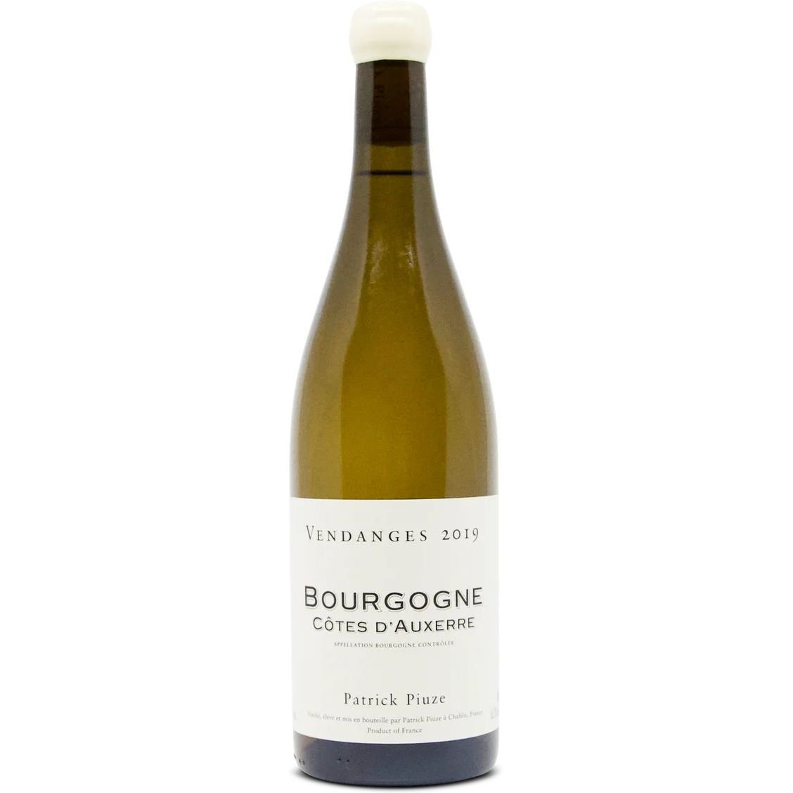 Вино Patrick Piuze Bourgogne Chardonnay Cotes d'Auxerre Bourgogne AOC 2019 біле сухе 0.75 л - фото 1