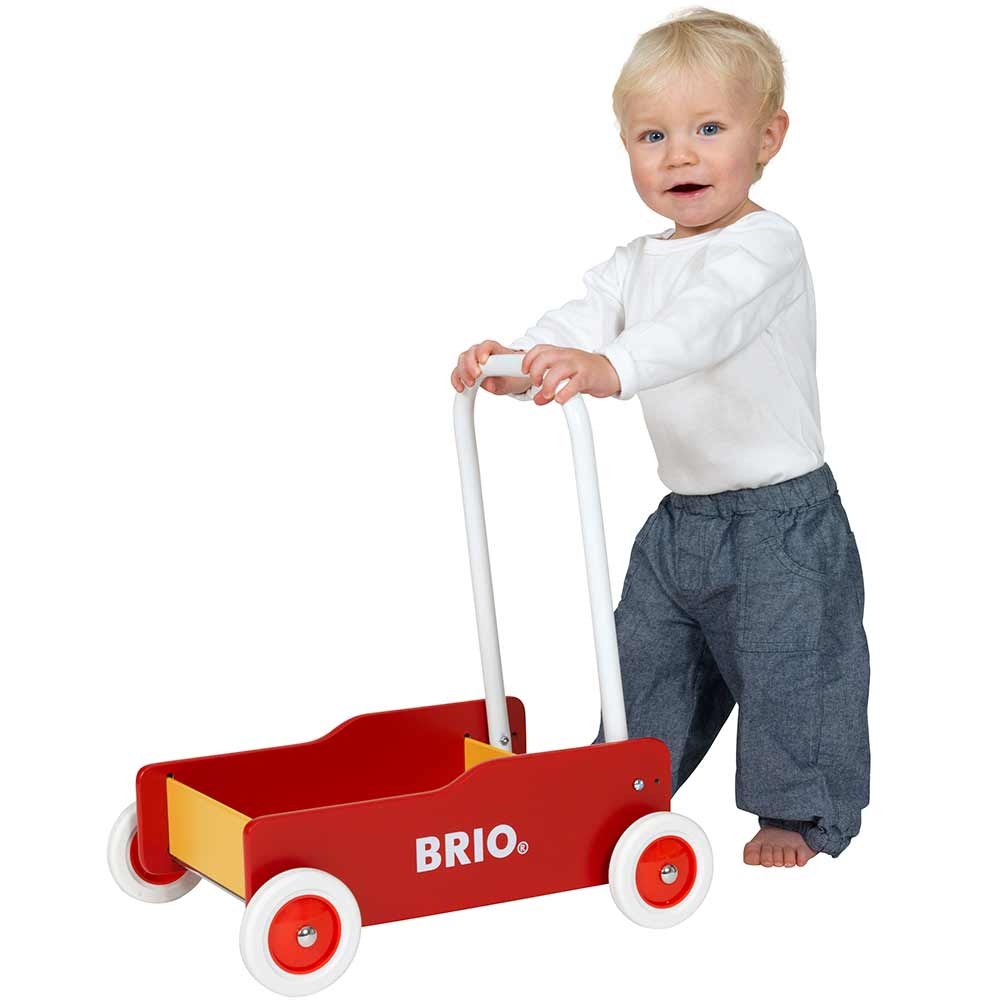 Каталка для малюків Brio, червоний з жовтим (31350) - фото 3