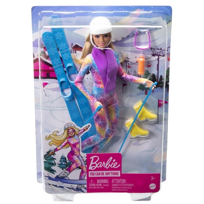Кукла-лыжница Barbie Зимние виды спорта, 30 см (HGM73) - фото 6