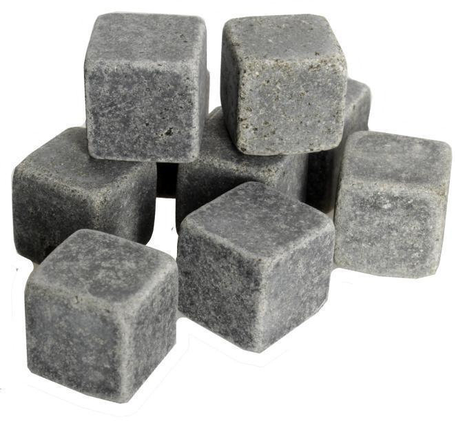 Камни для охлаждения виски Supretto Whiskey Stones, серый, 9 шт. (5570-0002) - фото 1