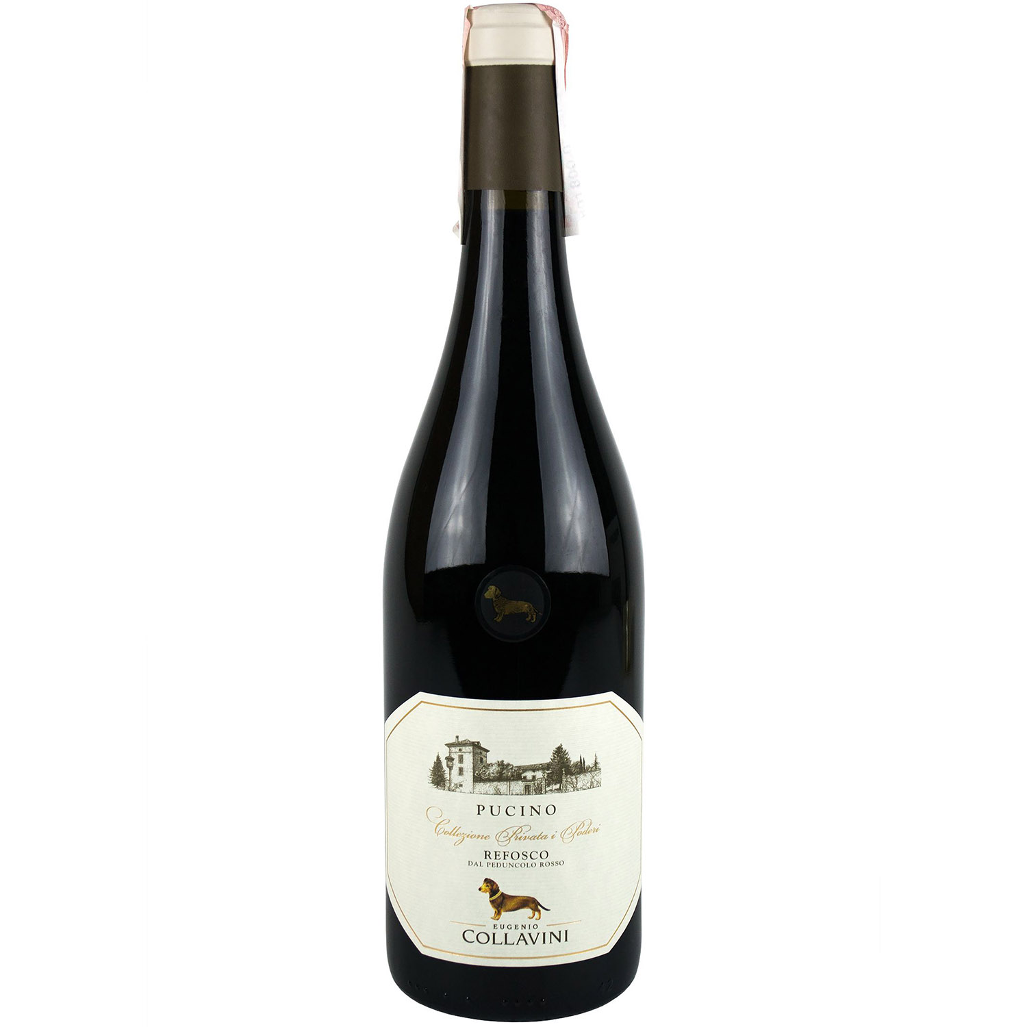 Вино Collavini Refosco Pucino DOC Friuli, червоне, сухе, 0,75 л - фото 1