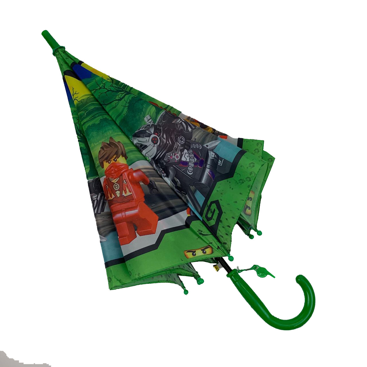 Дитяча парасолька-палиця напівавтомат Max 84 см різнобарвна - фото 5