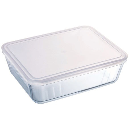 Форма для запекания Pyrex Cook&Store Classic, с крышкой, 22х17 см, 1,5 л (242P000/7646) - фото 1