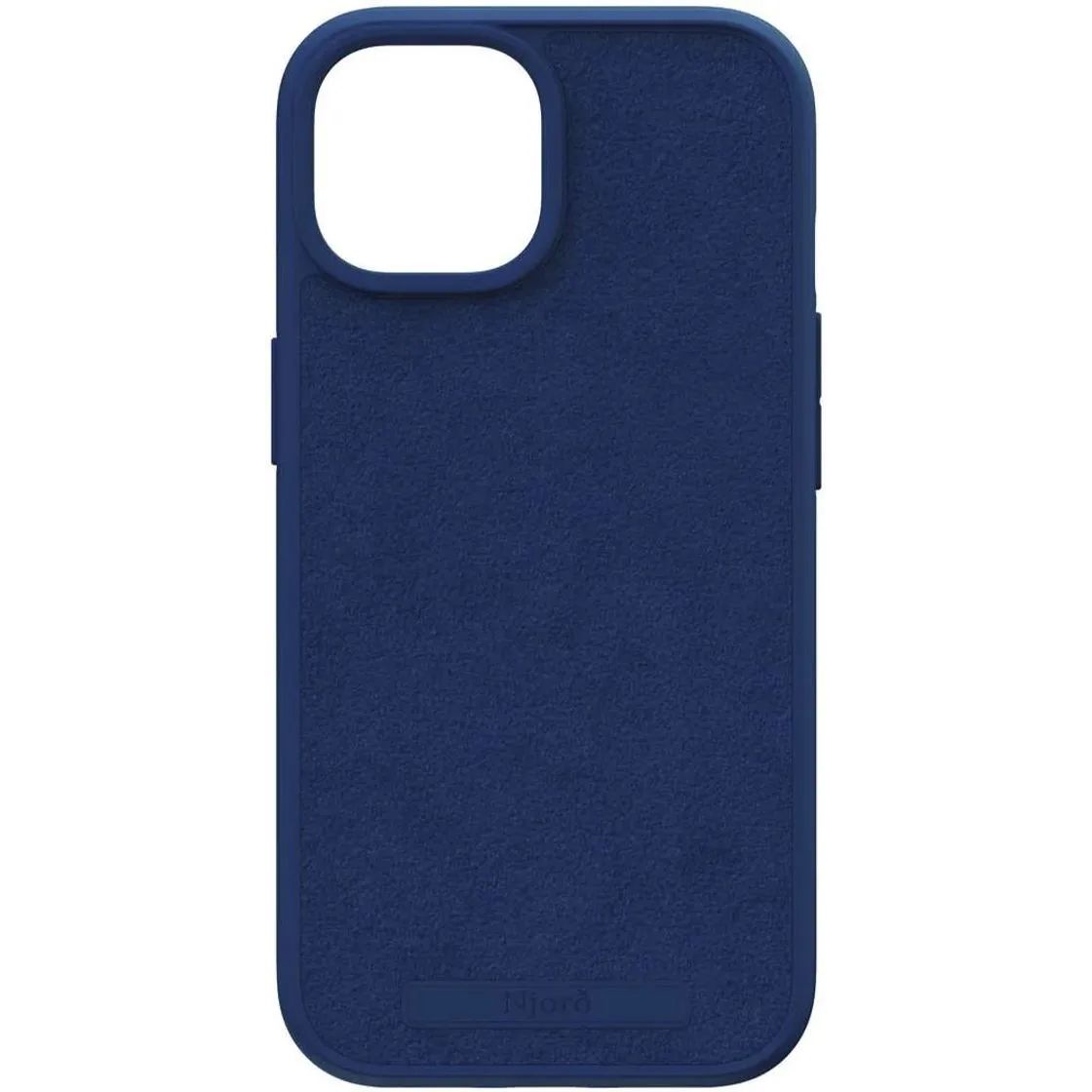 Чохол-накладка Njord Suede MagSafe Case Blue для iPhone 15 Plus - фото 4