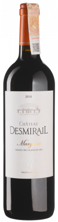 Вино Chateau Desmirail Chateau Desmirail 2010 красное, сухое, 13,5%, 0,75 л - фото 1