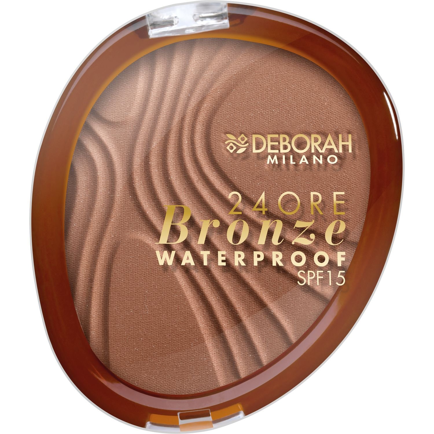 Бронзовая пудра для лица Deborah 24Ore Bronzer Waterproof SPF15, тон 02, 12 г - фото 1