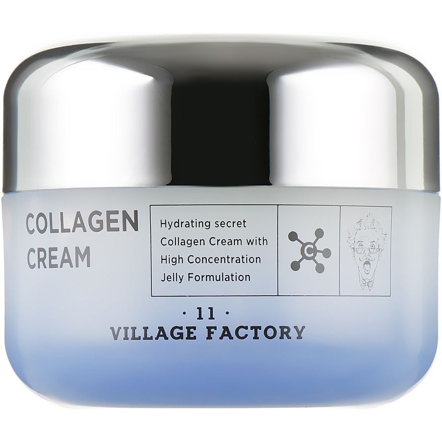 Зволожувальний крем для обличчя Village 11 Factory Collagen Cream, з колагеном, 50 мл - фото 1