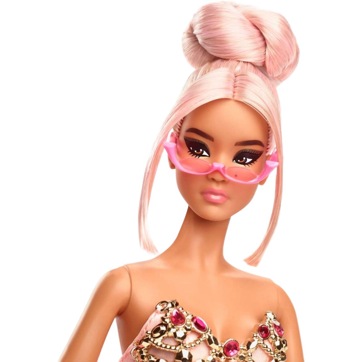 Коллекционная Barbie Розовая коллекция №5 (HJW86) - фото 4
